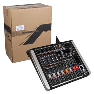 MAGICVOICE MV-26493 2X350 4 KANAL USB-SD-BLUETOOTH 5 BANT EQ-99 DSP EFK POWER MIXER