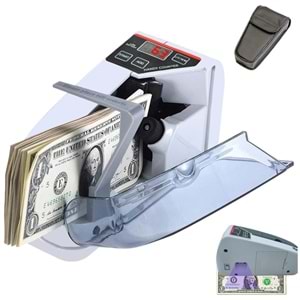 POWERMASTER PM-27184 TAŞINABİLİR DC 5V MİNİ UV IŞIK PARA SAYMA VE KONTROL MAKİNESİ