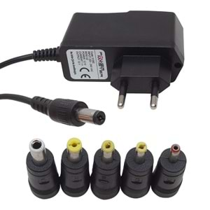 POWERMASTER PM-31392 12 VOLT - 1 AMPER 4 UÇLU PRİZ TİPİ ADAPTÖR