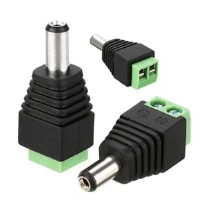 POWERMASTER 5.5X2.1MM POWER ERKEK KONNEKTÖR