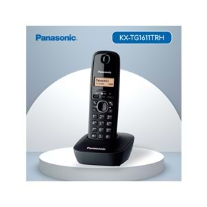 PANASONIC KX-TG1611 DECT TELSİZ TELEFON (SİYAH)