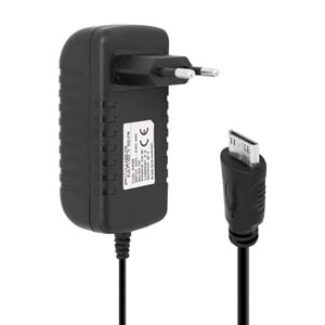 POWERMASTER PM-3498 12 VOLT - 2 AMPER MİNİ HDMI UÇLU POS MAKİNESİ ADAPTÖRÜ