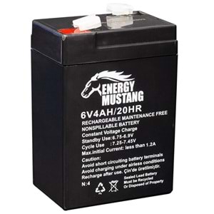 ORBUS 6 VOLT 4 AMPER AKÜ (70 X 48 X 101 MM)