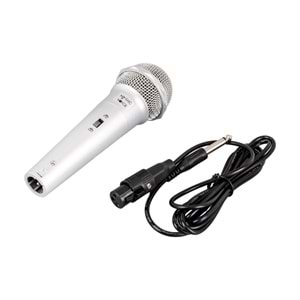 MAGICVOICE MV-4676 DİNAMİK GRİ KABLOLU EL MİKROFONU