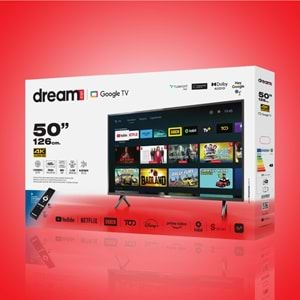 DREAMSTAR GOOGLE TV 50DSE102 50 İNÇ (126 CM) LED TV