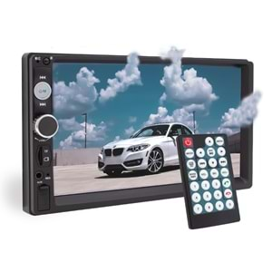 MAGICVOICE MV-5418 USB/SD/FM/AUX/BLUETOOTH/MP5 7 DOKUNMATİK MEKANİKSİZ DOUBLE OTO TEYP