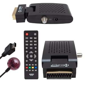 MAGBOX SCART PLUS MİNİ SD SCART UYDU ALICISI TKGS'Lİ