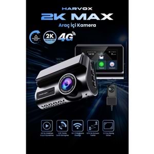 HARVOX 2kMAX Hd Görüntü Wifi Gps Özellikli Sim Kart Destekli Araç Kamerası