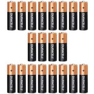 DURACELL LR6/MN1500 1.5V ALKALİN AA KALEM PİL (2'Lİ YIRTMALI)