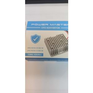 POWERMASTER PM-8202 24V DC / 12V DC 30 AMPER OTO KONVERTÖR