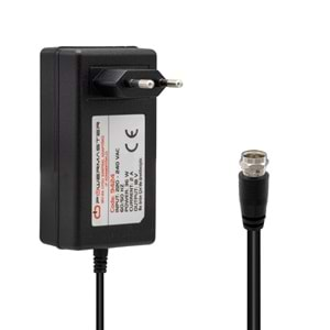 POWERMASTER 18 VOLT- 2 AMPER F KONNEKTÖRLÜ UYDU SANTRAL ADAPTÖRÜ