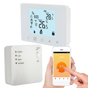 ALPSMART AKILLI Wi-Fi KOMBİ TERMOSTATI | AS-882K