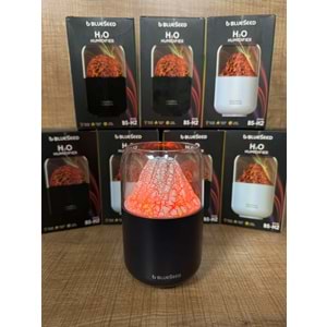 BS-H2Ultrasonik Oda Araç Hava Nemlendirici Buhar Makinesi Koku Makinesi 300 ml (BEYAZ)