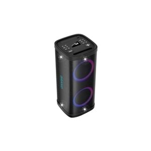 D18 Taşınabilir Kablosuz Bluetooth Hoparlör Siyah