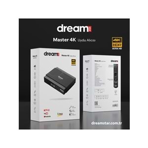 Dreamstar 4K Linux 8gb Hafıza Uydu Alıcısı Master 4K