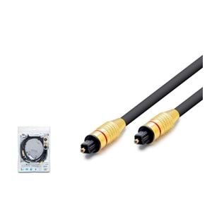 HADRON HDX7758 FIBER OPTICAL KABLO PVC 1.5M SİYAH