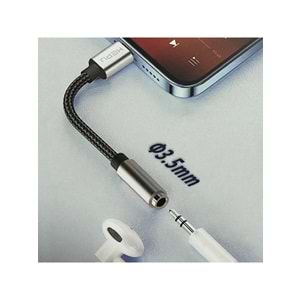 HEPU HP-19 LIGHTNING 3.5MM KULAKLIK DÖNÜŞTÜRÜCÜ 30CM