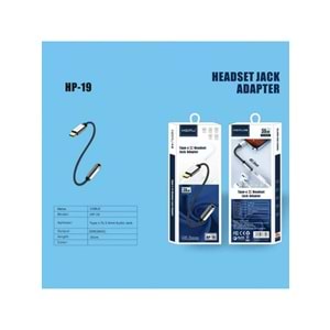 HEPU HP-19 LIGHTNING 3.5MM KULAKLIK DÖNÜŞTÜRÜCÜ 30CM