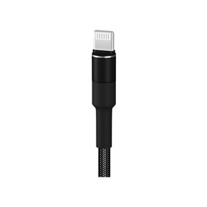HEPU HP-416 SOLID USB LIGHTNING ŞARJ KABLOSU SİYAH 1MT