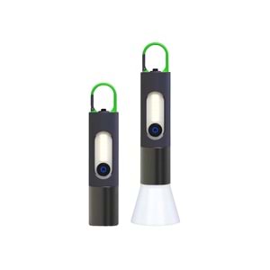 HEPU HP-836 Su Geçirmez Uzun Menzilli LED El Feneri – 5730 LED, 5V USB Şarjlı, Taşınabilir Askılı Tasarım