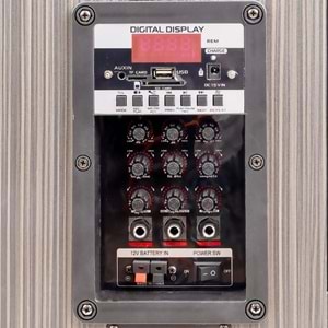 HEPU HP-926 Taşınabilir Bluetooth Hoparlör – 40W Güç, 2 Mikrofonlu, TWS Destekli