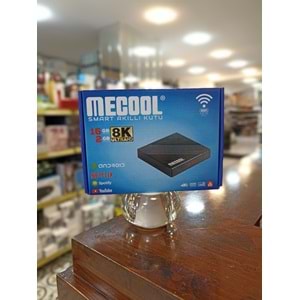 MECOOL S905W 2/16GB 2.4+ 5G BLUETOOTH DESTEKLİ 8K ULTRA HD ANDROID BOX