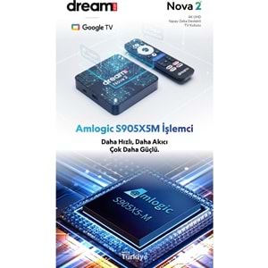 DREAMSTAR Nova 2 | 4K | Android 14 | 2GB Ram | 32GB Hafıza