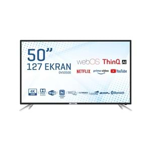 ONVO 50 İNÇ 127 EKRAN ULTRA HD 4K ANDROID 13 SMART LED TV
