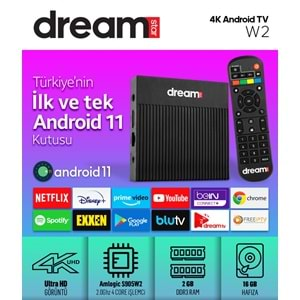 DREAMSTAR W2 ANDROİD BOX