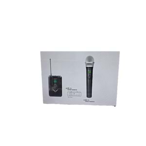 JBM WR-35D 1YAKA 1 EL PLL UHF TELSİZ MİKROFON