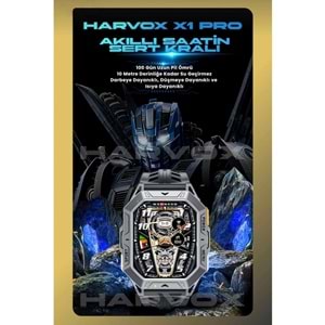 Harvox Watch X1 Pro Akıllı Saat Apple iPhone ve Android Tüm Telefonlara Uyumlu