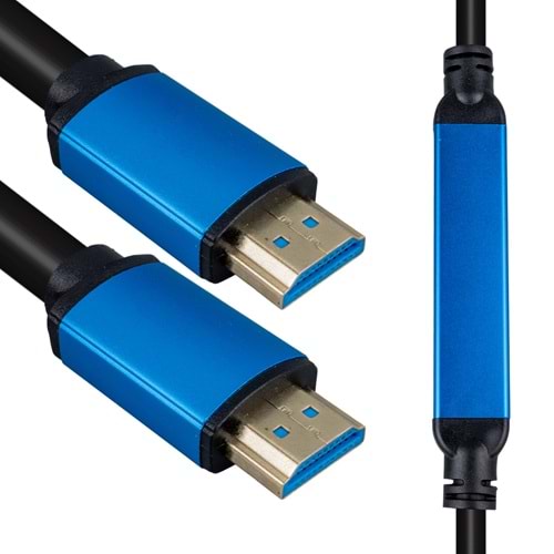 FULLY G-508B 40 METRE DÜZ SİYAH ÇİPSETLİ + ÇİFT FİLTRELİ HDMI KABLO