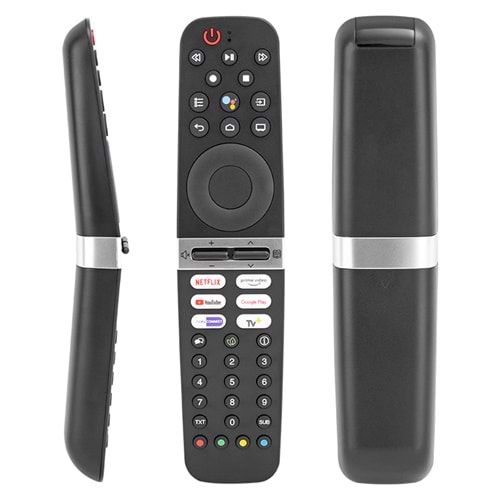 WEKO KL SES KOMUTLU ARÇELİK NETFLIX-PRIME VIDEO-BEINCONNECT-YOUTUBE-TV+ TUŞLU MİKROFONLU LED TV KUMANDA