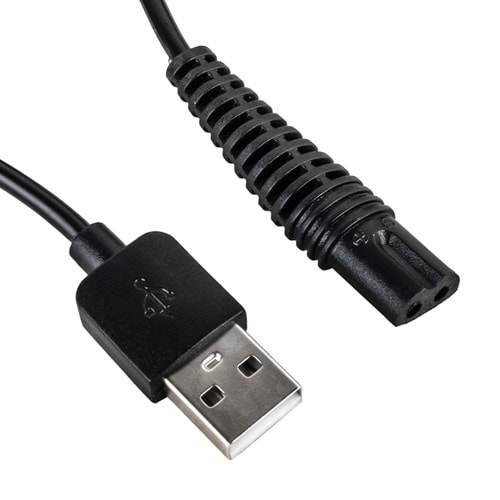 POWERMASTER TIRAŞ MAKİNALARI İÇİN USB ŞARJ KABLOSU 1 METRE (8)