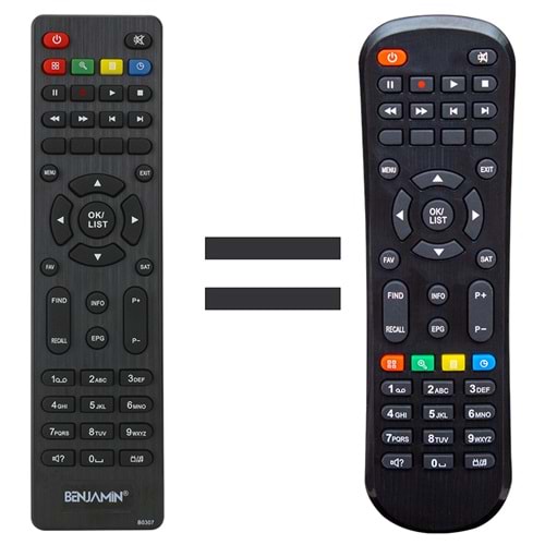 WEKO KR BENJAMIN BJ11400 HD UYDU KUMANDA