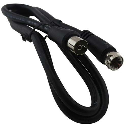 POWERMASTER 60 OHM DİŞİ / F ERKEK KABLO 1.2 METRE KABLO
