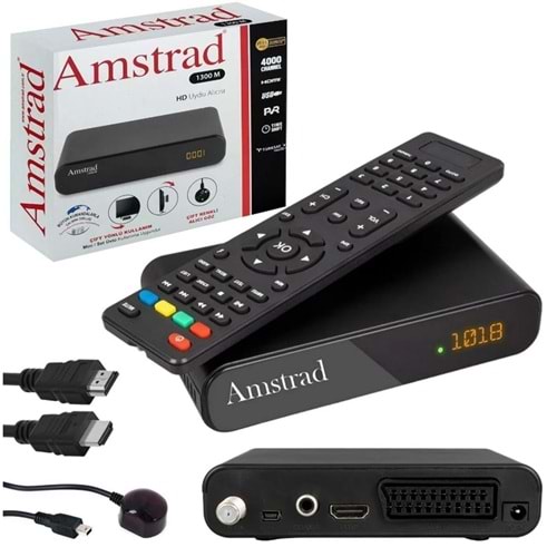 AMSTRAD 1300M HD SCART UYDU ALICISI
