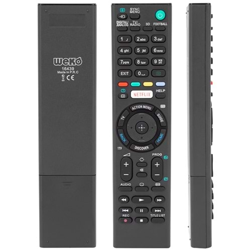 WEKO KL RM-L1275 SONY NETFLIX TUŞLU LCD-LED TV KUMANDA