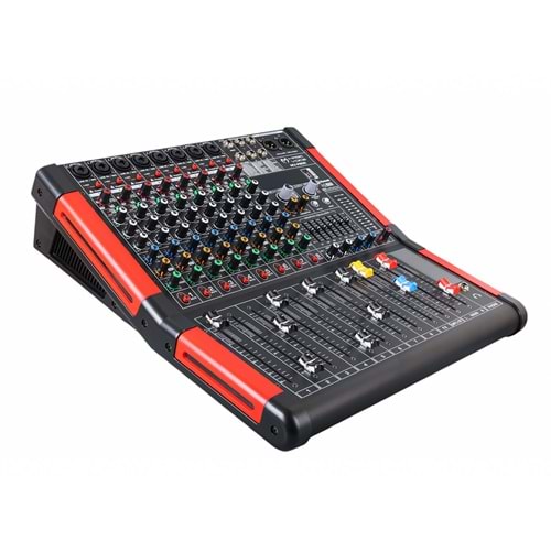 MAGICVOICE MV-P800 8 CH-USB/BT GÜVERTE MIKSERI [KOLİSİ İKİLİ ]