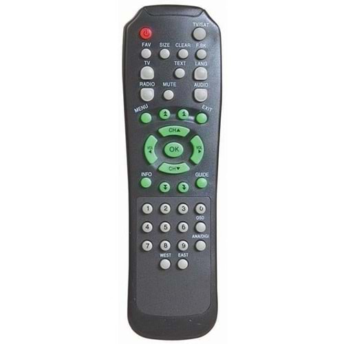 Astra Uydu Alıcı Kumandası 1850