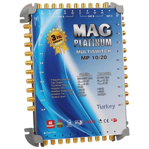 10*20 HYBRID UYDU SANTRALİ MAG PLATINUM