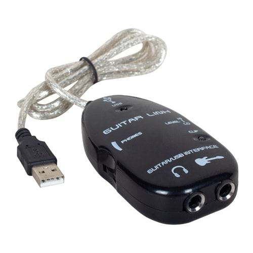 2019POWERMASTER PM-20019 USB GİTAR VE KULAKLIK KABLO