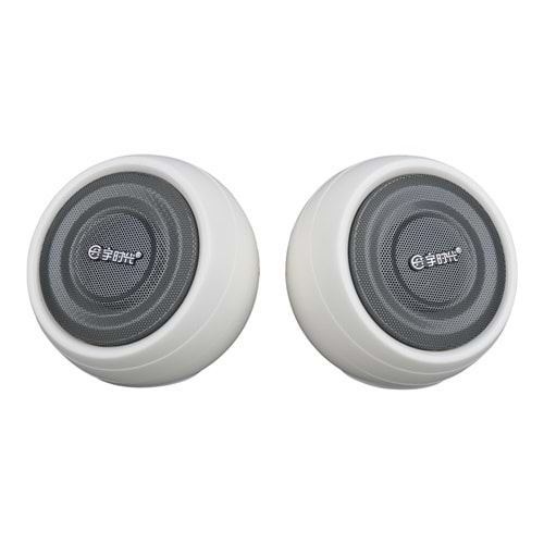 MAGICVOICE MV-24845 1+1 USB AUX OVAL MULTIMEDIA SES SİSTEMİ SPEAKER - HOPARLÖR 2X3WATT