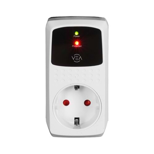 VEA VE-25532 16A 4000W TEKLİ AKIM KORUMALI PRİZ AŞIRI YÜKSEK GERİLİM