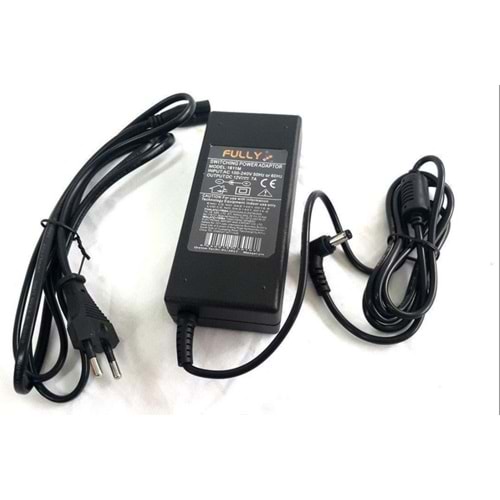 SMY 1611D 12 VOLT - 5 AMPER 5.5*2.5 UÇLU PLASTİK KASA MASAÜSTÜ ADAPTÖR