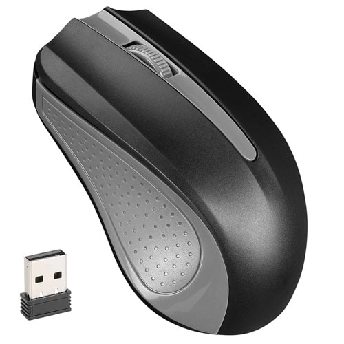 EVEREST SM-537 USB GRİ/SİYAH 2.4GHZ 1600DPI KABLOSUZ 5 METRE MENZİL OPTİK MOUSE