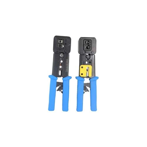 S-LINE EA2 EZ-45 RJ45/RJ11 YENİ NESİL AÇIK UÇLU EZ RJ45 İKİLİ ÇAKMA PENSE