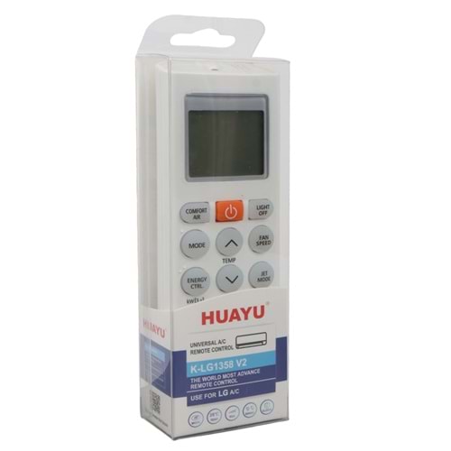 HUAYU KK K-LG1358 V2 LG - BEKO - ARÇELİK A/C AKILLI UNİVERSAL KLİMA KUMANDASI