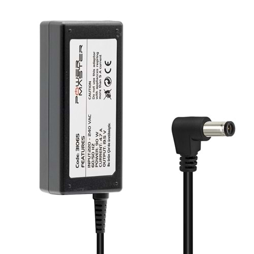 POWERMASTER PM-31065 19.5 VOLT - 4.7 AMPER 6.0*4.4 UÇLU SONY NOTEBOOK ADAPTÖR (SAMSUNG LED TV)