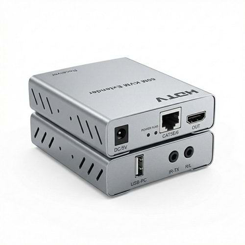 ENKADO EKD-HE60KVM 60 METRE KVM USB EXTENDER